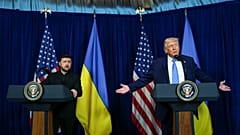 Zelenszkij és Trump a NATO ankarai közgyűlésén