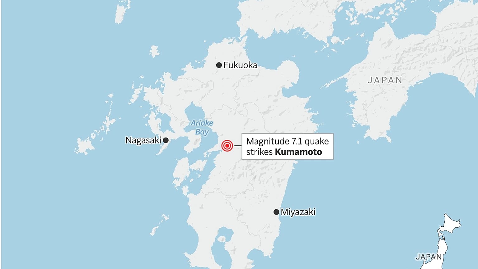 Japan Meteorological AgencyGraphic: Will Jarrett via AP