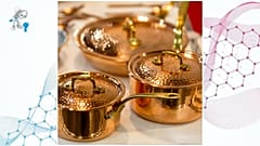 Cooking in copper utensils