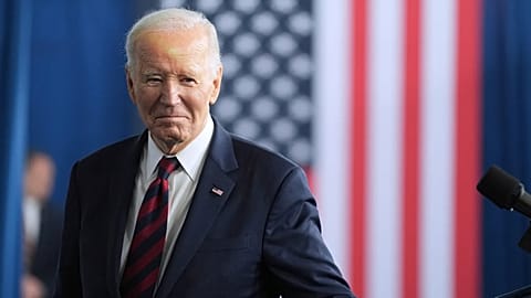 File - President Joe Biden speaks at the International African American Museum in Charleston, S.C., 19 Jan, 2025. (AP Photo/Stephanie Scarbrough, File)