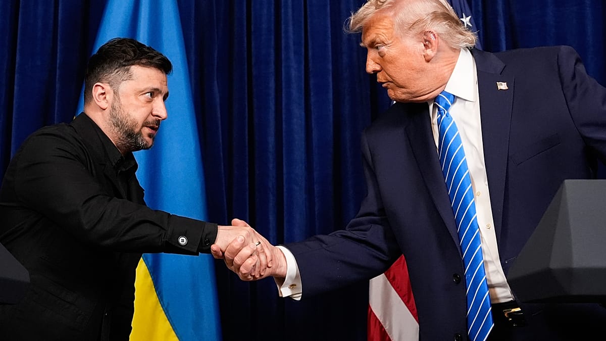 Zelenskyy meets Trump at White House as Ukraine seeks more US support