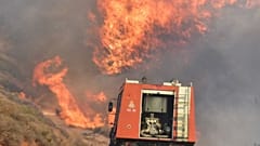 Incendio (foto de archivo)