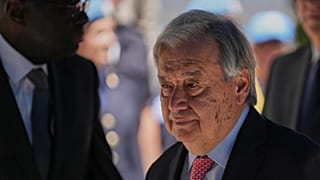 Ο Γενικός Γραμματέας του ΟΗΕ, Αντόνιο Γκουτέρες, στην Κύπρο