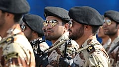 عناصر من الحرس الثوري الإيراني، إيران، أيلول/سبتمبر 2011.