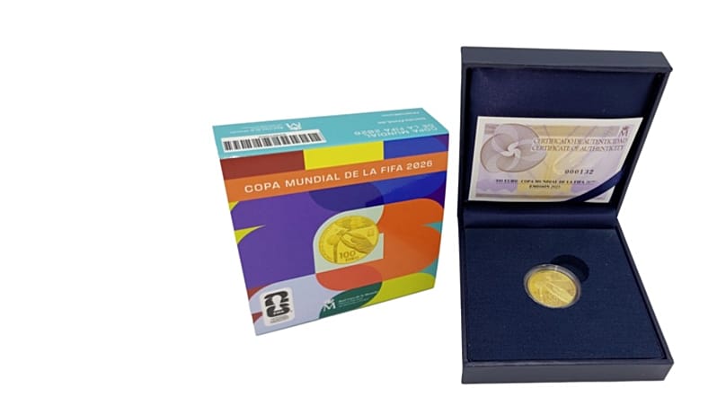 سکه یادبود جام جهانی 2026