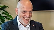Javier Tebas, en una foto en Nueva York durante la disputa del Mundial 2026