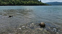 Η πέτρινη σφαίρα στην κοίτη του Δούναβη