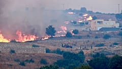 Φωτιά καίει χαμηλή βλάστηση στην Κρύα Βρύση Ρεθύμνου Κρήτης