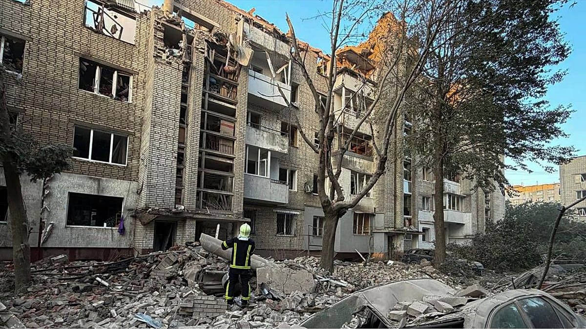 Missile detected over Poland as Russian strikes kill eight in Ukraine Missile detected over Poland as Russian strikes kill eight in Ukraine