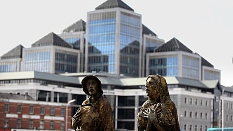 Dublin financial district