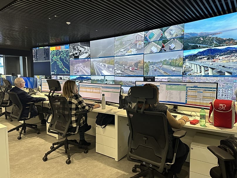 Control Room di Autostrade per l'Italia