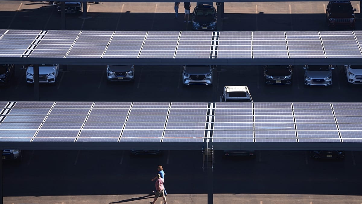 Solar car parks could cut electricity bills by €32,00 a year. Why is Europe so resistant?