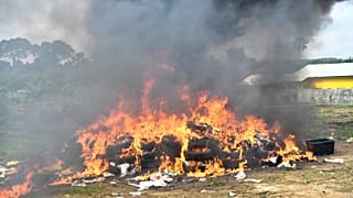 Liberia : plus de 4 tonnes de cocaïne détruites, des policiers inculpés