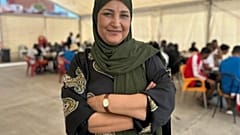 Halima Ahmed, portavoz de la ONG Luna Blanca: