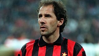 Foto d'archivio - Immagine di repertorio del giocatore del Milan Franco Baresi