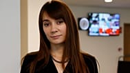 Xenia Fedorova, alors responsable de l'antenne française de RT, le 9 janvier 2018.