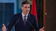 ARCHIVO: El presidente del Gobierno español ofrece una rueda de prensa tras reunirse con su homólogo marroquí durante una visita oficial a Marruecos, el 21 de febrero de 2024.