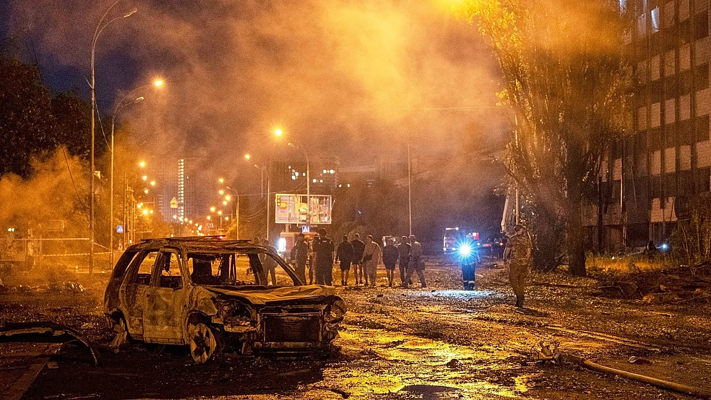 Russian ballistic missile strikes on Kyiv kill nine and injure more than 30