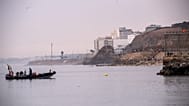 El espigón del Tarajal en Ceuta