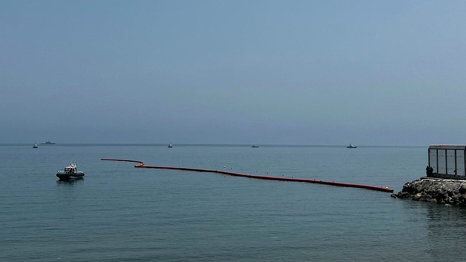 Boya instalada en ceuta, 1 de agosto de 2026