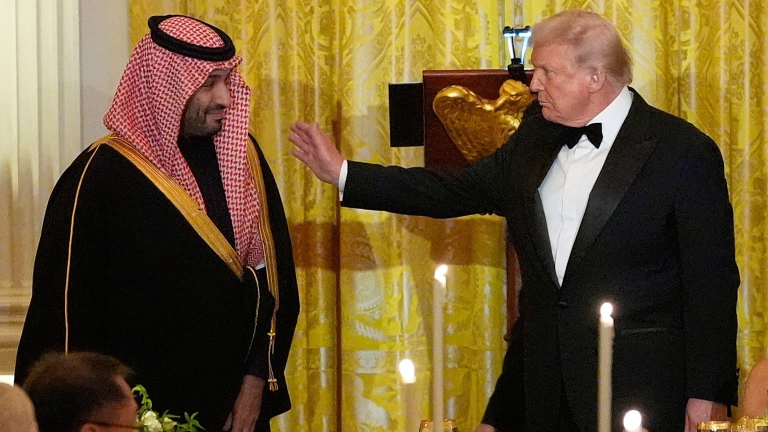دیدار ترامپ و بن سلمان در کاخ سفید در تاریخ ۱۸ نوامبر ۲۰۲۵