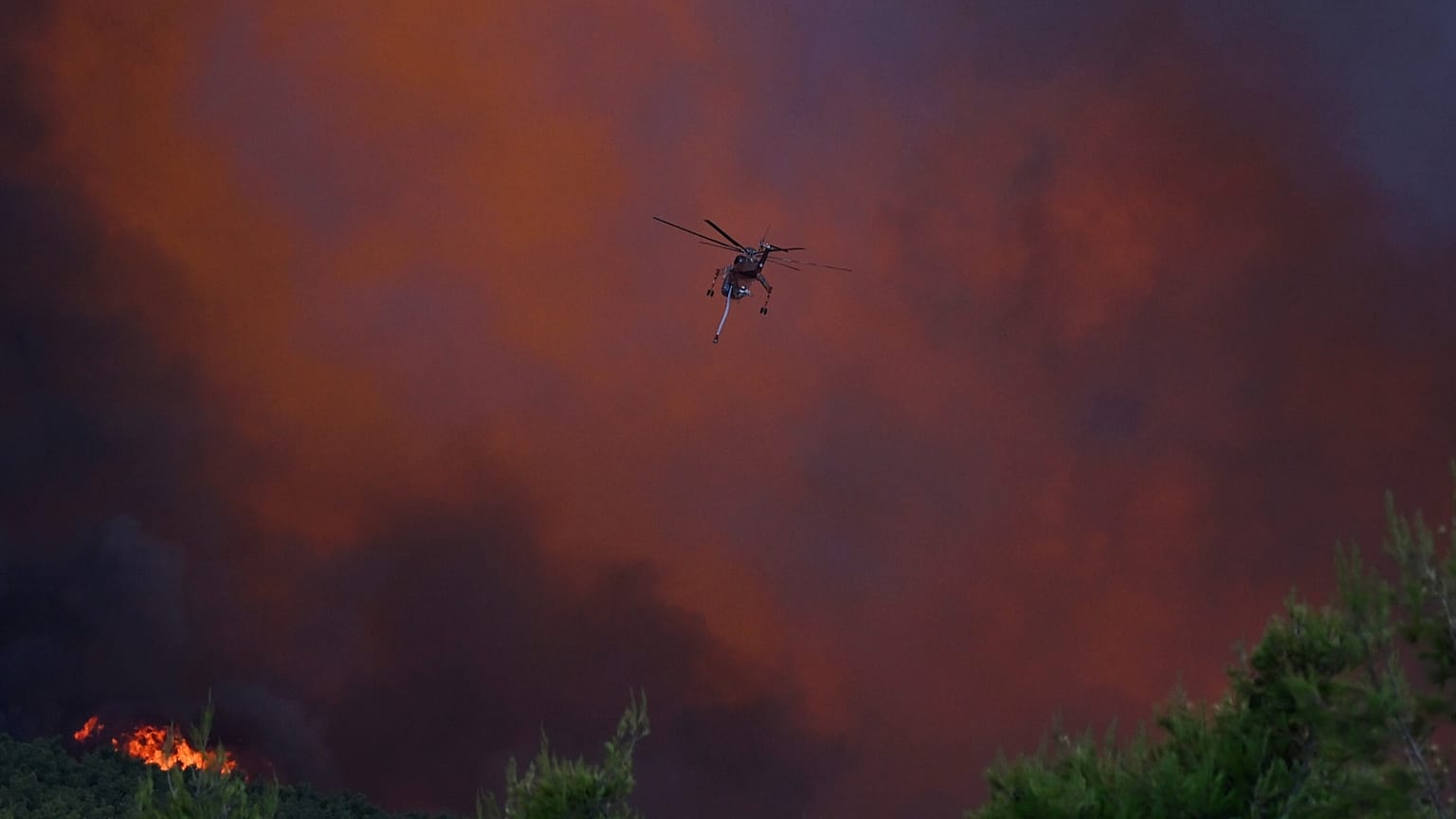 Incendi in Grecia