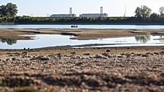 A Duna a Paksi Atomerőműnél