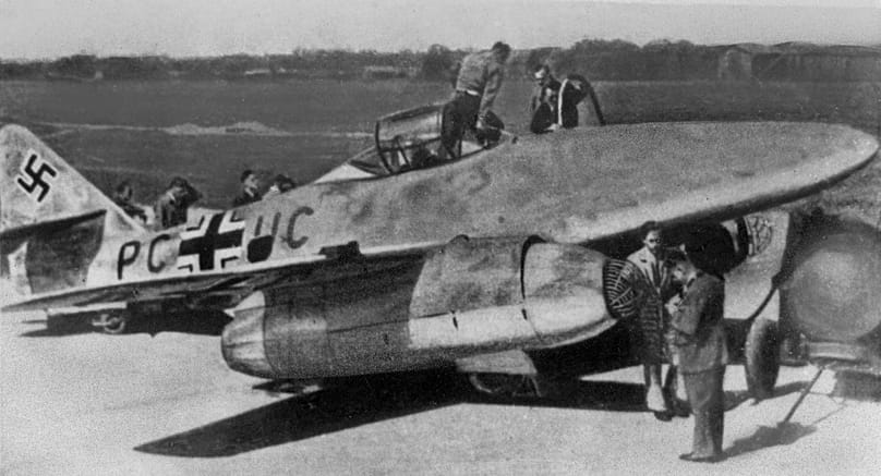 A harmadik prototípus, a Me 262 V3