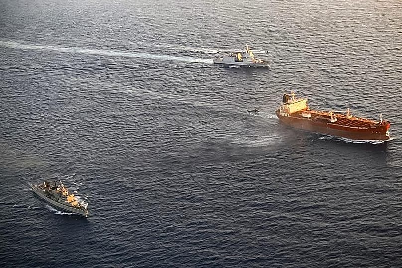 Operation IRINI: ship Thaon di Revel boards tanker belonging to the Russian 'shadow fleet'