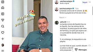 Pedro Sánchez, polémica por una playlist en plena crisis de Ceuta, 2 de agosto de 2026