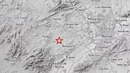 El epicentro del terremoto en la Región de Murcia, según el IGN