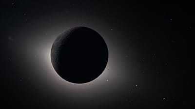 Archivaufnahme: Dieses von NASA veröffentlichte Foto der Artemis‑II‑Besatzung aus Mondorbit vom sechsten April 2026 zeigt, wie der Mond die Sonne verdeckt.