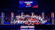 Reprezentacja Polski w piłce siatkowej mężczyzn po wygranej w Lidze Narodów