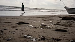 Praias poluidas
