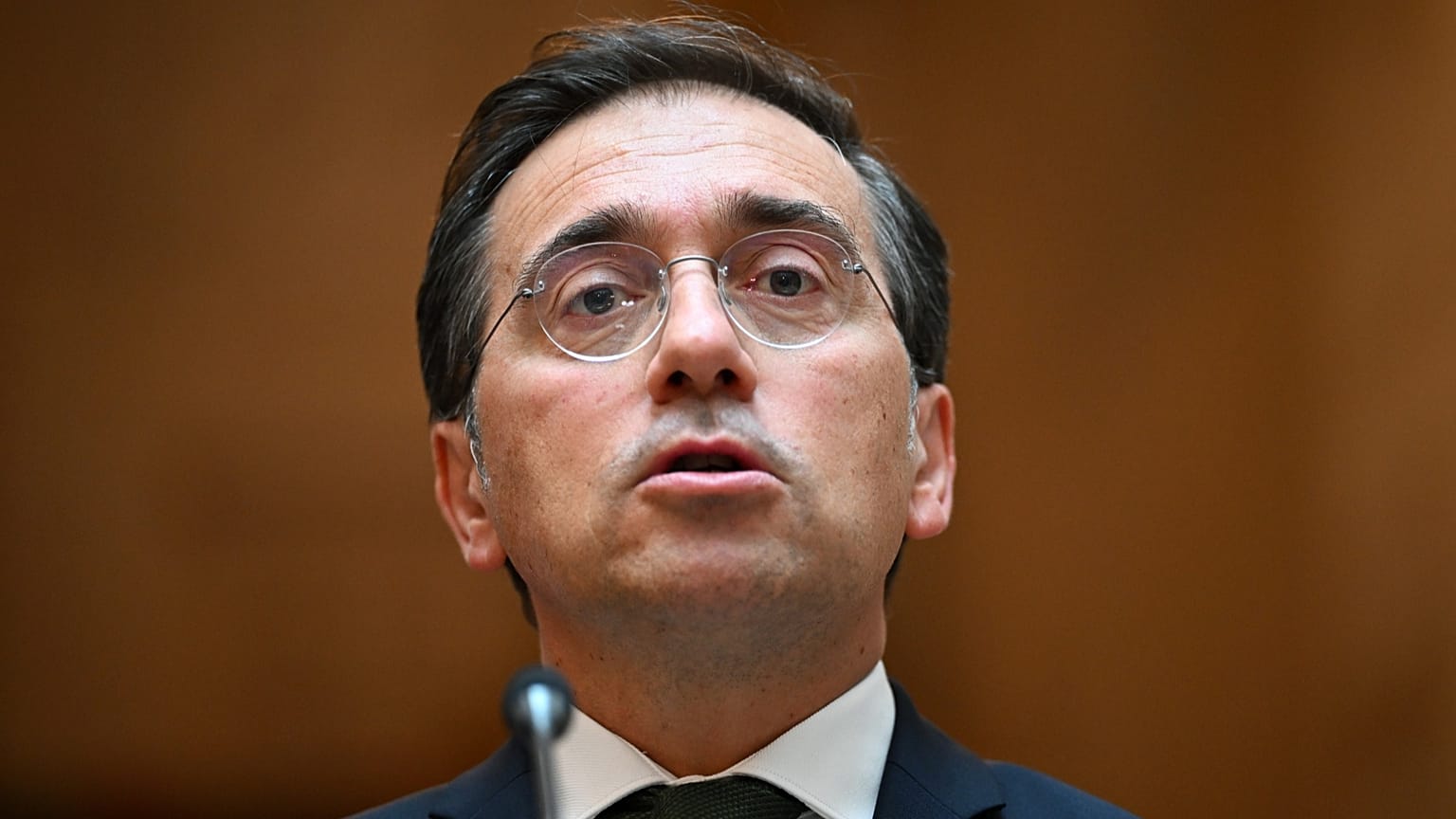 Archivo: El Ministro de Asuntos Exteriores de España, José Manuel Albares, en el Palacio de Viana en Madrid, España, el miércoles 29 de julio de 2026.