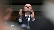 FIFA president Gianni Infantino is seen prior to the World Cup semifinal match between France and Spain in Arlington, 14 July, 2026