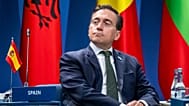 Spain's Foreign Minister José Manuel Albares Bueno attends a roundtable during the NATO Foreign Ministers' Meeting in Helsingborg, 22 May, 2026