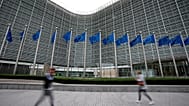 АРХИВ – Флаги Европейского союза развеваются на ветру у штаб-квартиры ЕС в Брюсселе. 20 сентября 2023 года.