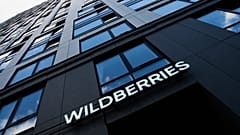 PHOTO D'ARCHIVES : L'enseigne d'une boutique du géant russe du commerce en ligne Wildberries, à Moscou, mercredi 22 juillet 2026.
