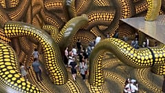Yayoi Kusama's exhibition at Museum Ludwig set a new attendance record with nearly 470,000 visitors before moving to Amsterdam