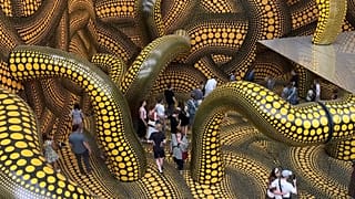 Yayoi Kusama's exhibition at Museum Ludwig set a new attendance record with nearly 470,000 visitors before moving to Amsterdam