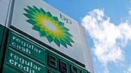 Gas prices are displayed at a BP station, Friday, April 3, 2026, in Marietta, Ga.