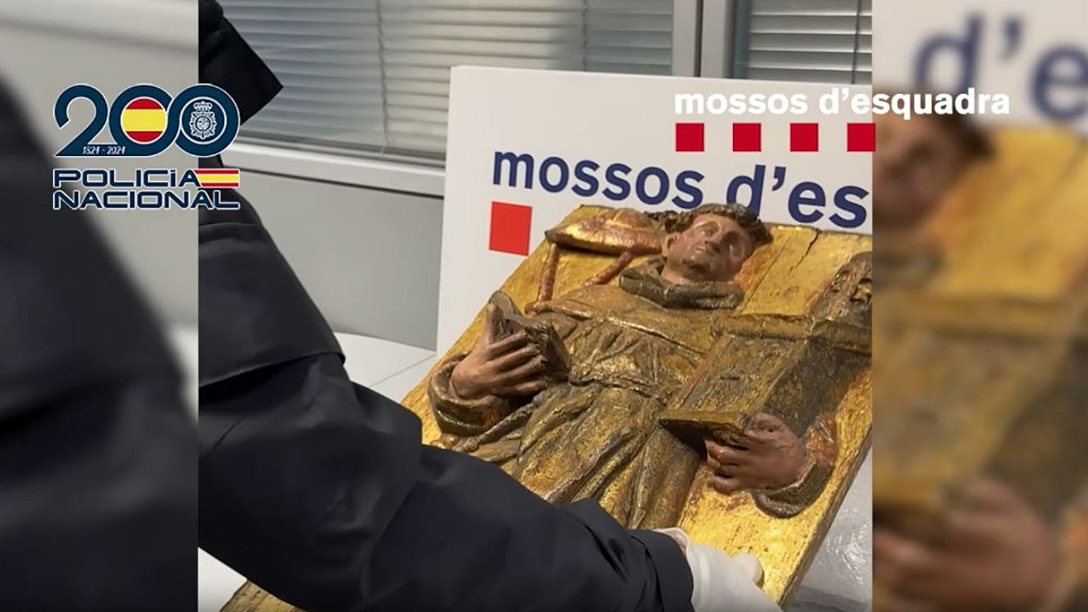 A XVI. századi dombormű, amely az elmúlt áprilisban került elő.