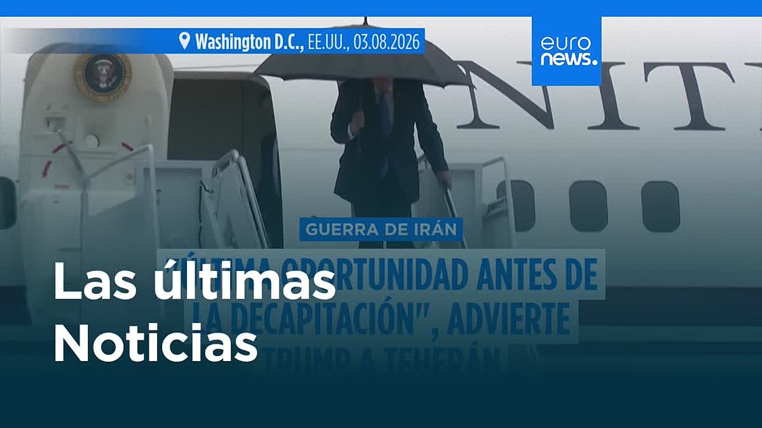 Últimas noticias | 04 agosto 2026 - Mediodía