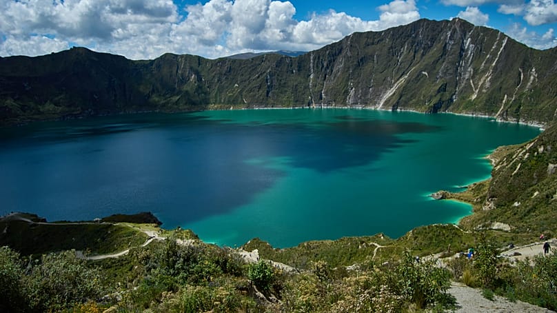 Anello di Quilotoa in Ecuador 