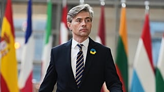 Kęstutis Budrys in in Brüssel, Montag, Feb. 23, 2026.
