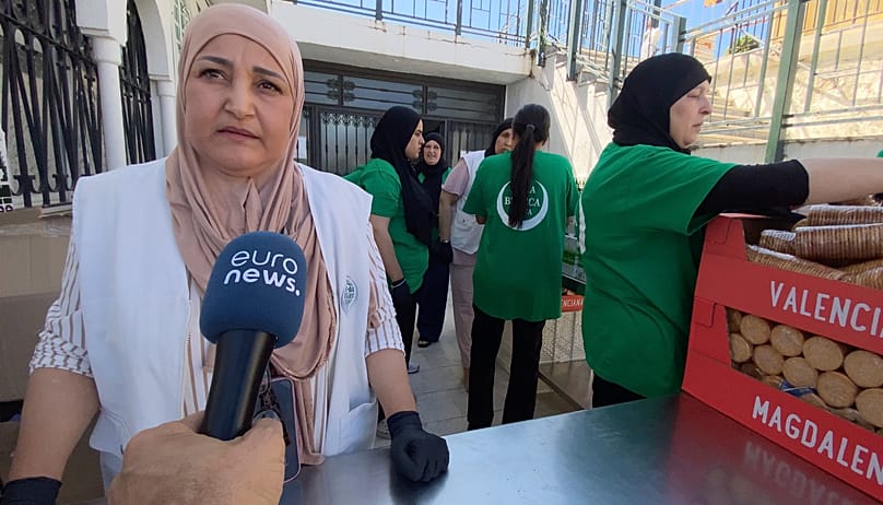 "No podemos dejar que se mueran de hambre". Halima Ahmed Iacobi coordinadora de la ONG Luna Blanca