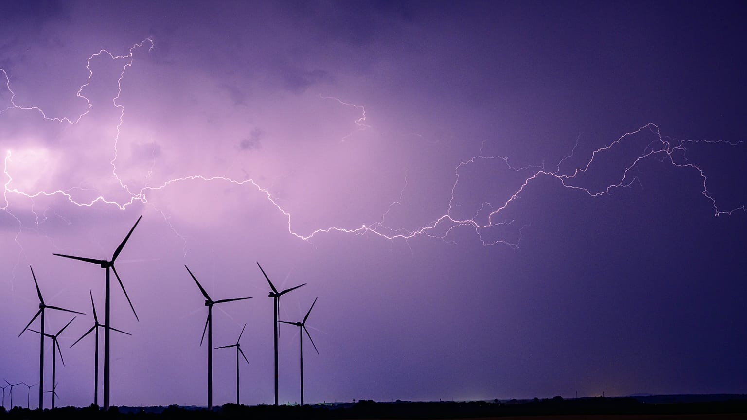Gewitter über Sieversdorf bei Berlin am 31. Juli 2026 