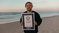Maciek Rutkowski, polski windsurfer przepłynął Morze Bałtyckie w rekordowym czasie