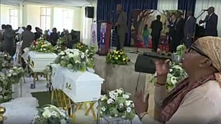 Thousands attend funeral for Zimbabwe family murdered in Britain